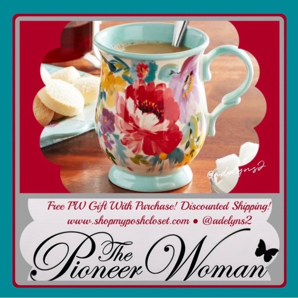 🌺 New The Pioneer Woman Sweet Romance Ceramic Coffee Mug, 17-oz - Picture 6 of 10